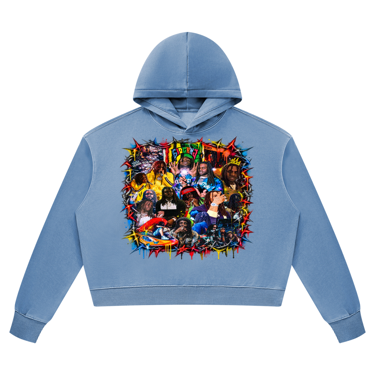 Sosa' Women’s Vintage Wash Hoodie