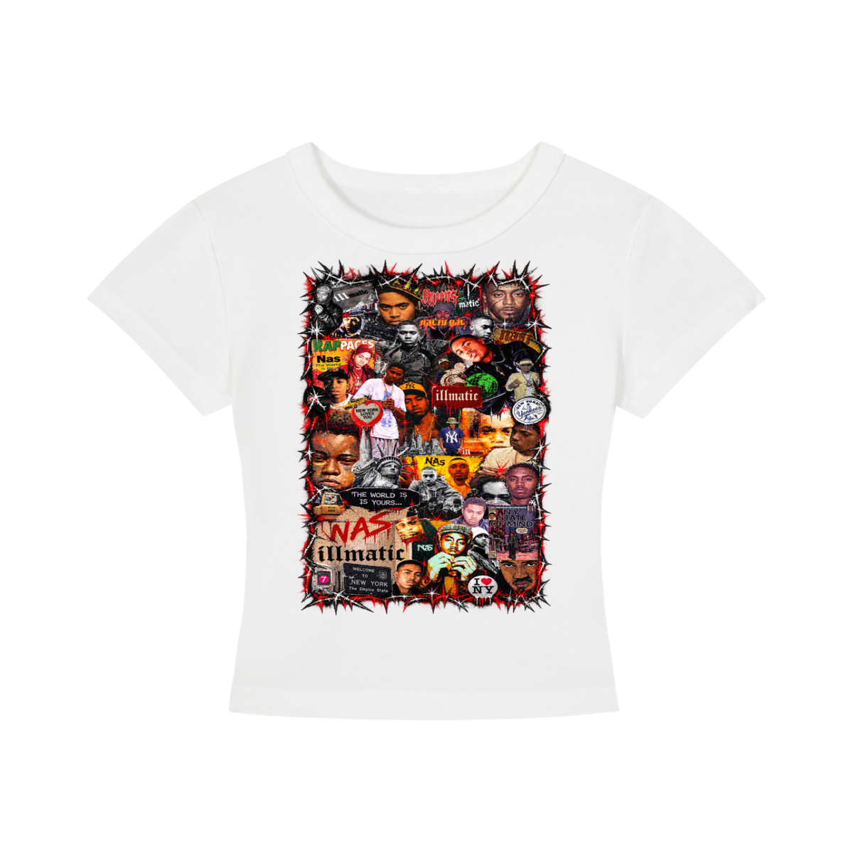 Nas' Women's Cropped T-Shirt