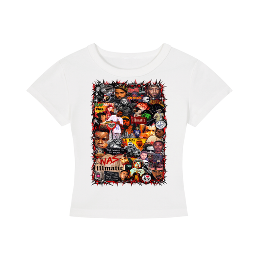 Nas' Women's Cropped T-Shirt