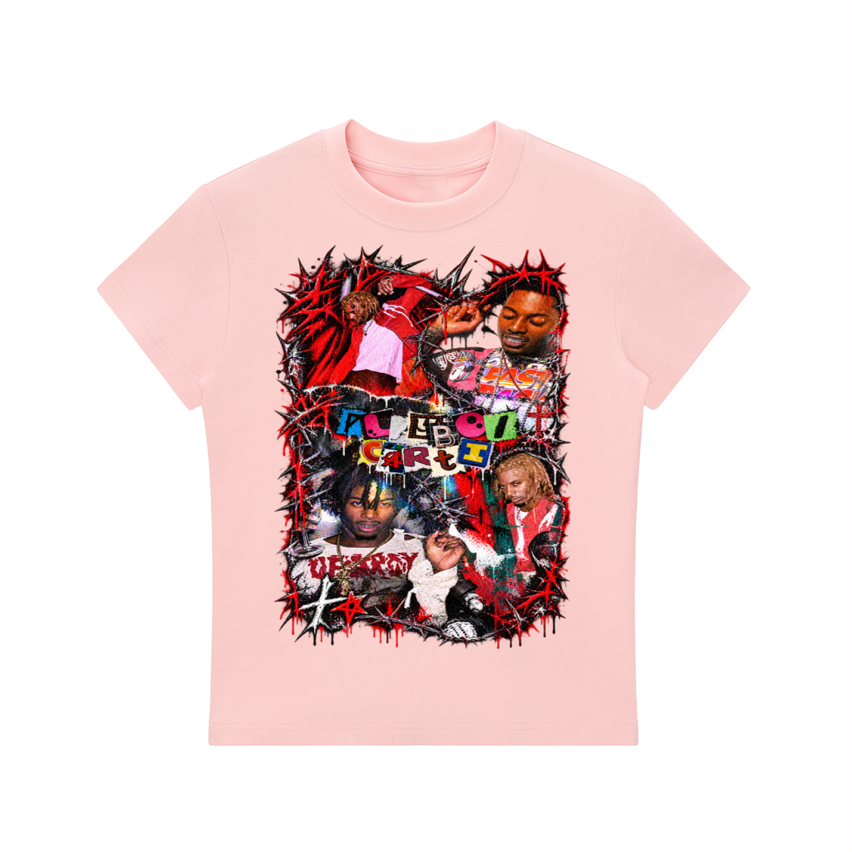 Carti' Bodycon Crewneck T-Shirt