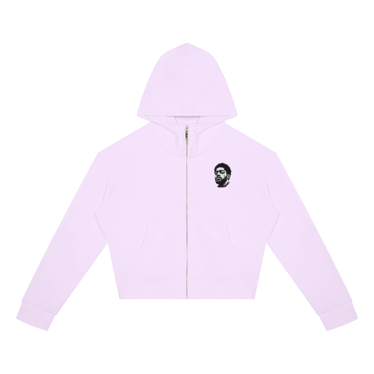 Overachievers Club' Women's Crop Full Zip Hoodie