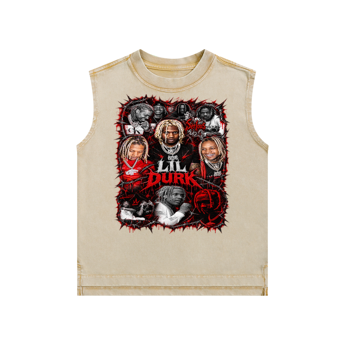 Durk' Snow Washed Kids' Tank Top