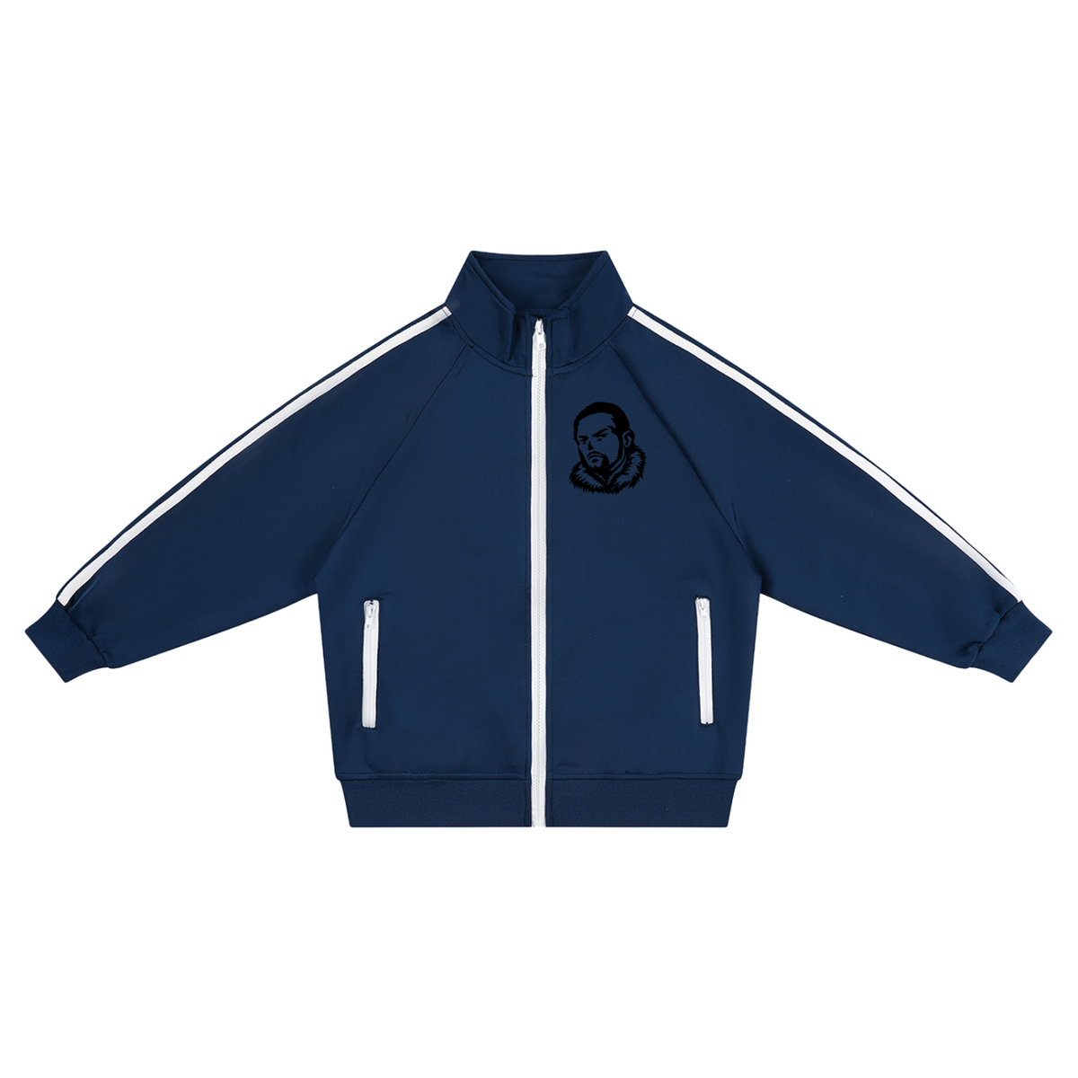 Overachievers Club' Kids’ Contrast Tape Coach Jacket & Sweatpant Tracksuit