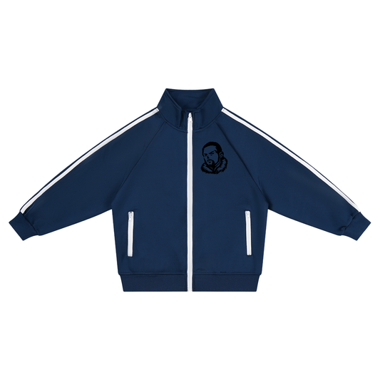 Overachievers Club' Kids’ Contrast Tape Coach Jacket & Sweatpant Tracksuit