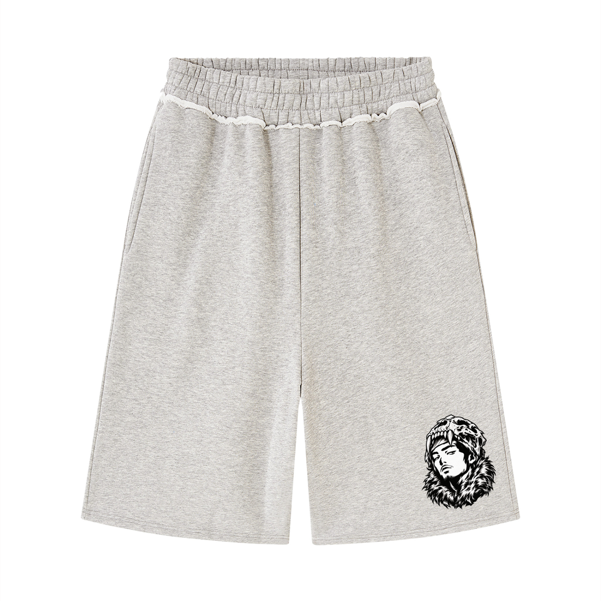 Overachievers Club' Oversized Fleece Boxy Hoodie, Sweatshirt, Sweatpant & Shorts Fit