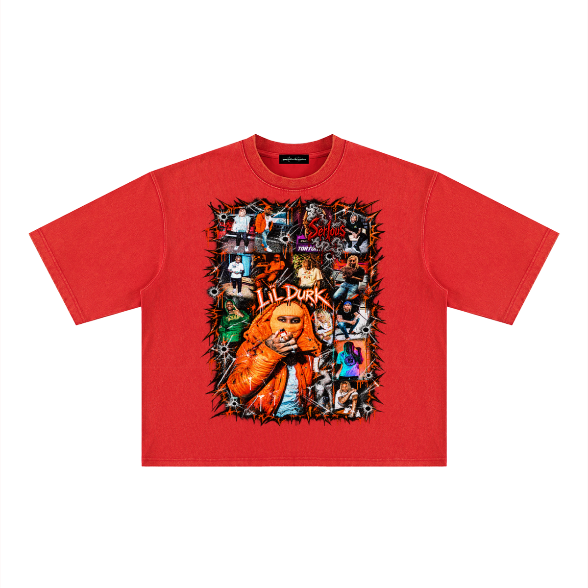 Durk' Mineral Wash Boxy T-Shirt