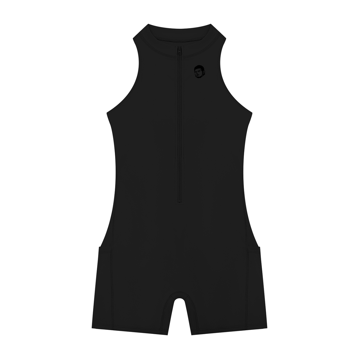 Women’s Quarter-Zip Yoga Romper