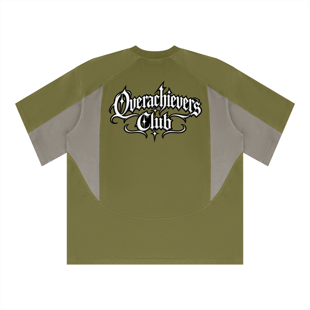 Color Block Paneling T-Shirt