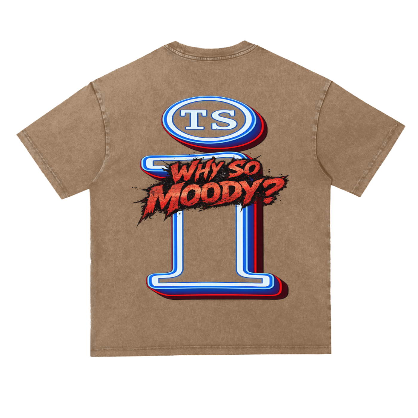 Snow Washed Heavyweight Oversize T-Shirt