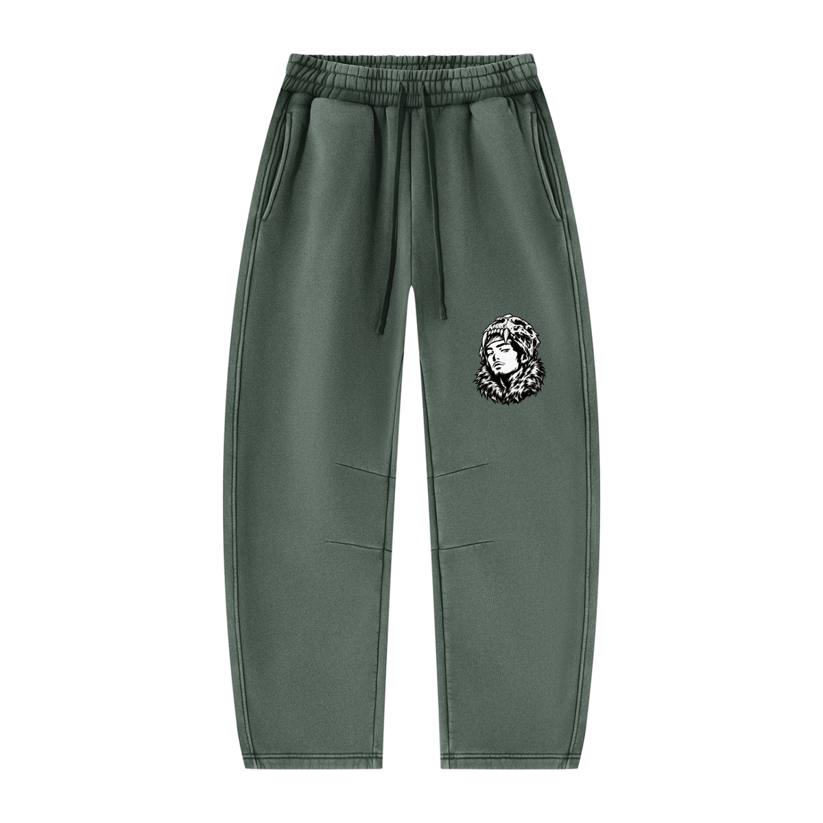 Overachievers Club' Vintage Wash Boxy Fleece Hoodie & Sweatpant