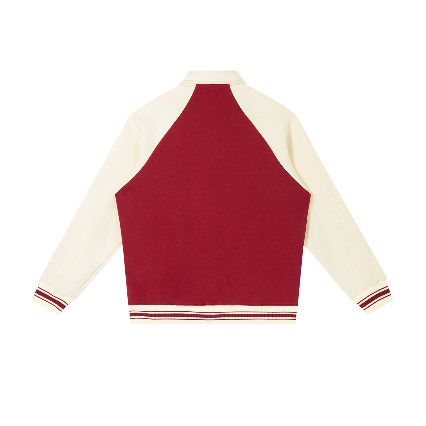 Bones' Contrast Sleeve Baseball Jacket Fit