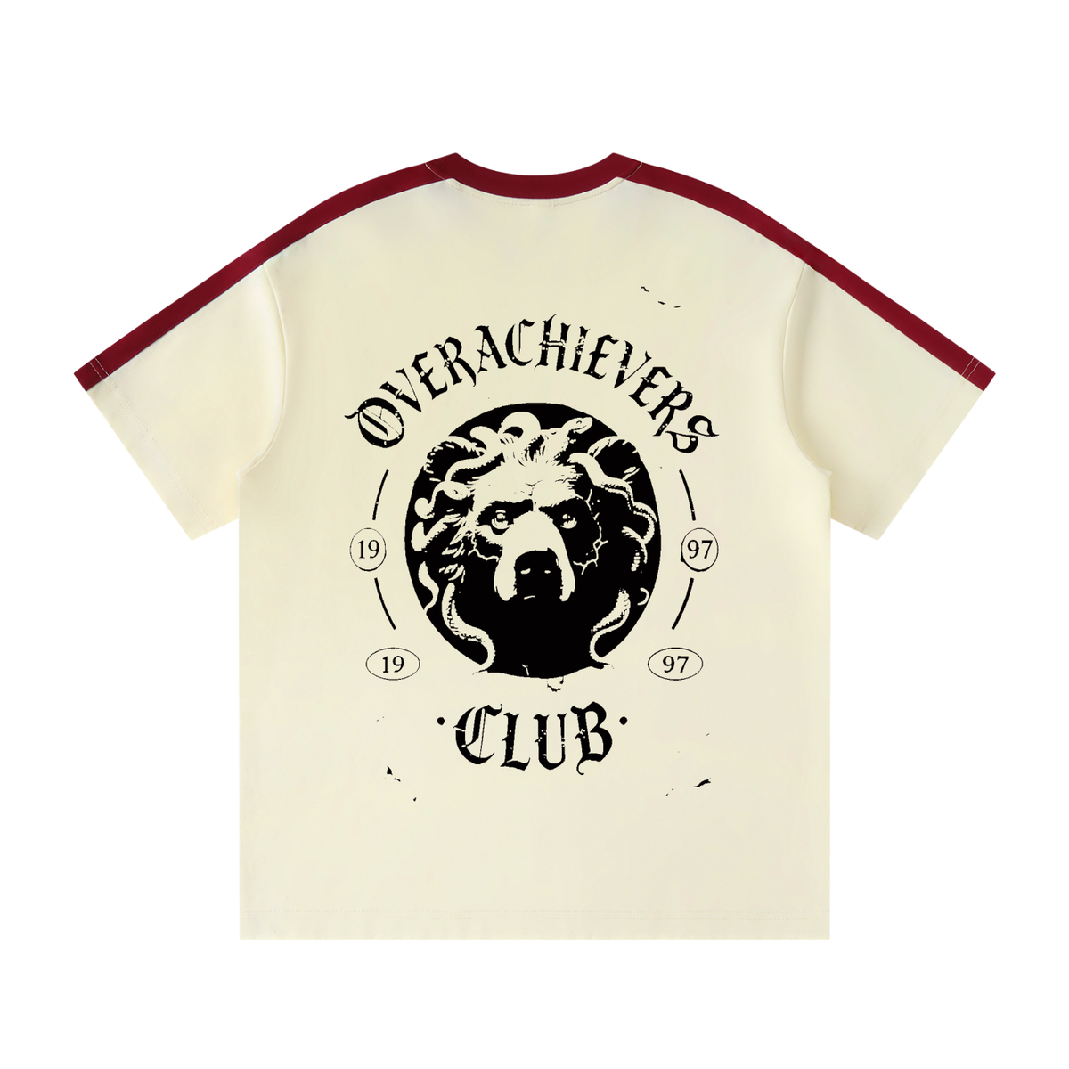Overachievers Club' Colorblock Striped T-Shirt