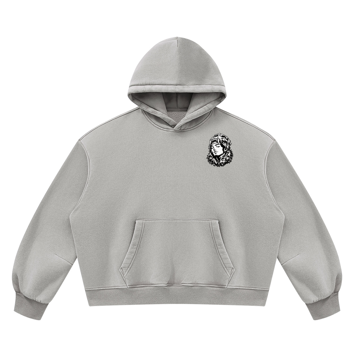 Overachievers Club' Vintage Wash Boxy Fleece Hoodie & Sweatpant