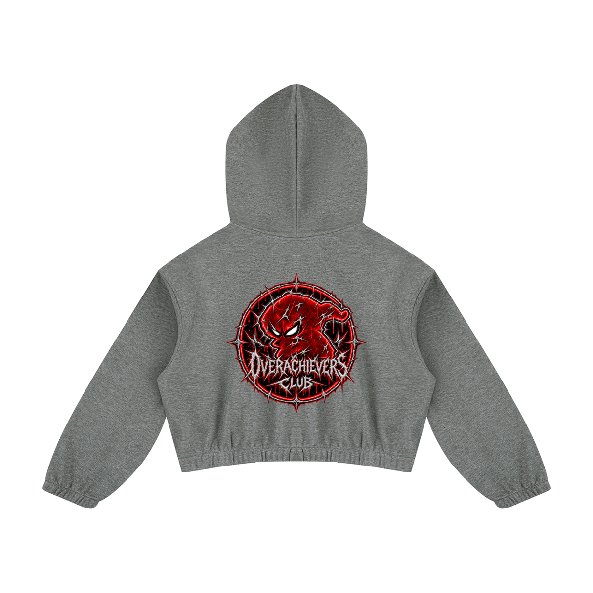 Overachievers Club' Women’s Boxy Quarter-Zip Hoodie
