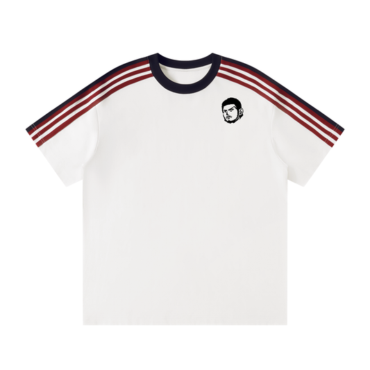 Camiseta de rayas con bloques de color 'Overachievers Club'