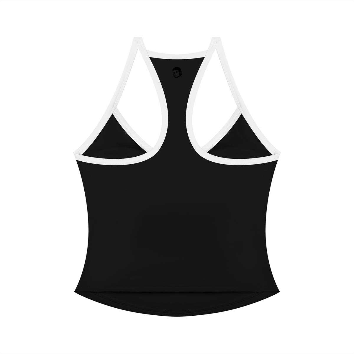 Women's Halter Color Block Yoga Sports Bra, Skirt & Tank Top Fit