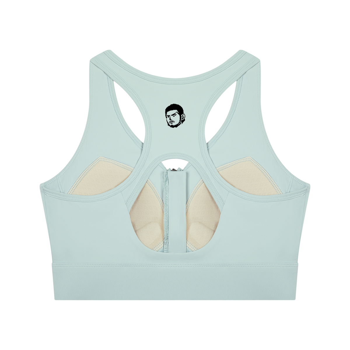 Women’s Cropped Zip Yoga Sports Bra