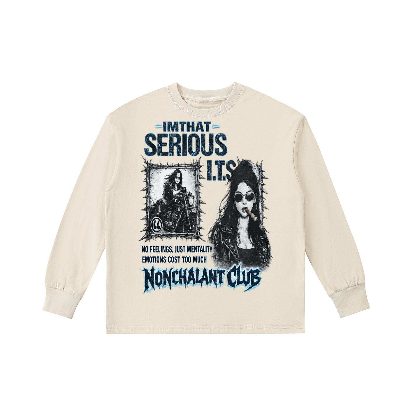 Biker,IMTHATSERIOUS,Kids,Longsleeve,Kidswear