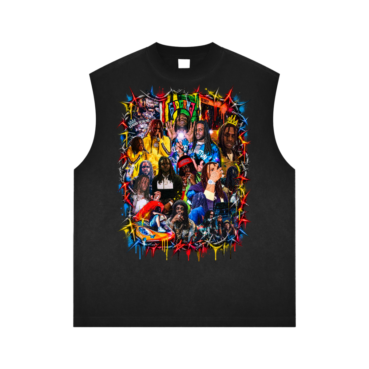 Sosa' Reverse Washed Tank Top