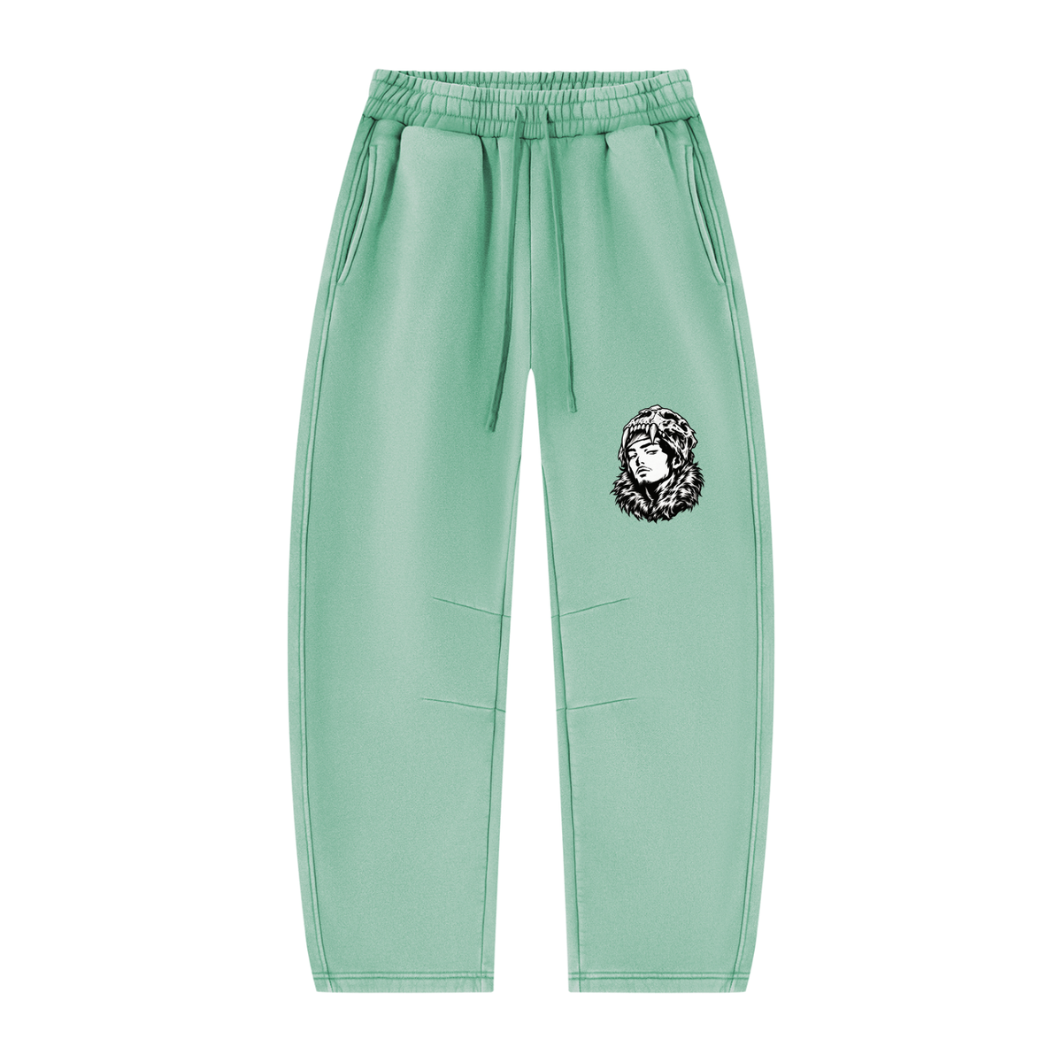 Overachievers Club' Vintage Wash Boxy Fleece Hoodie & Sweatpant
