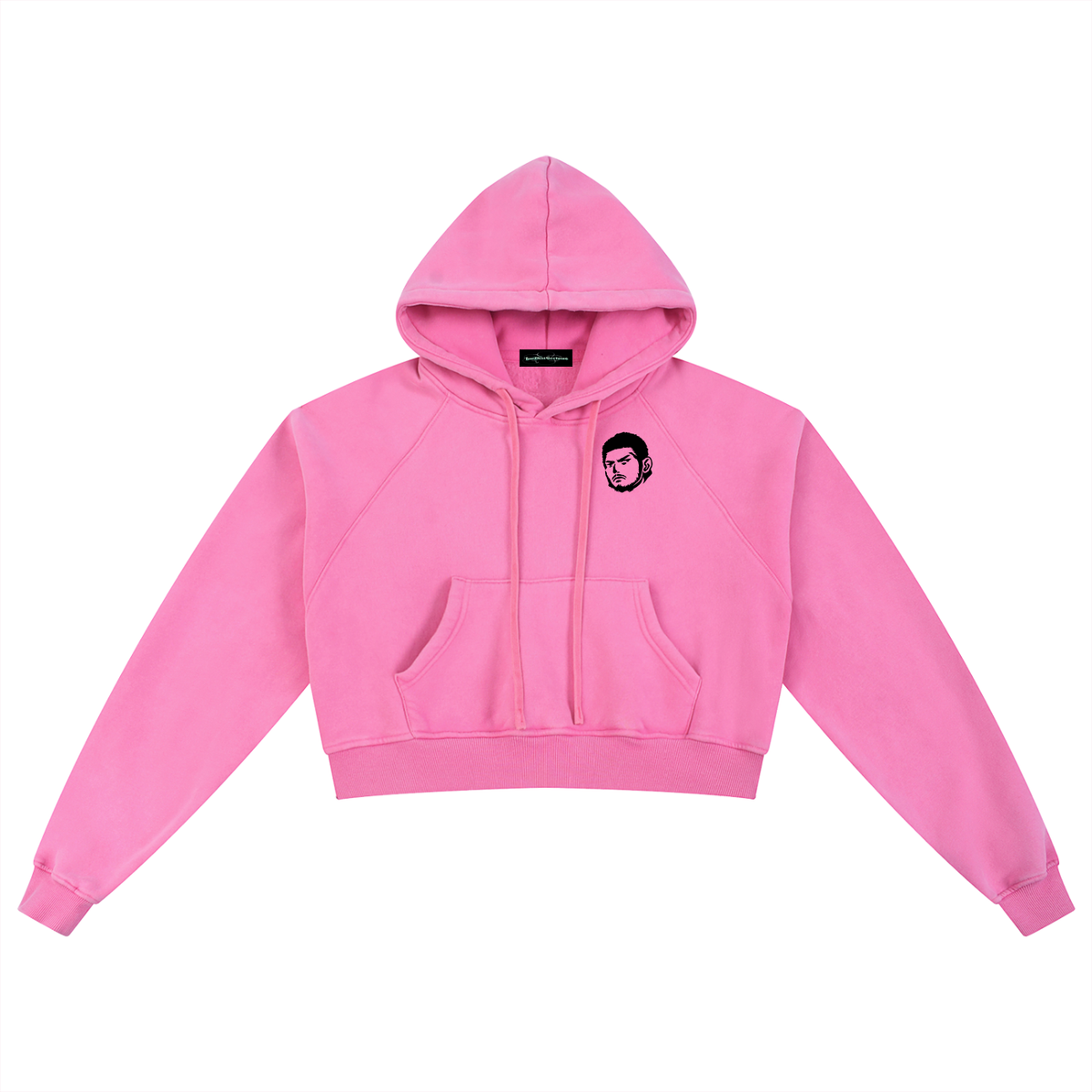 Overachievers Club' Snow Washed Cropped Hoodie & Sweatpants