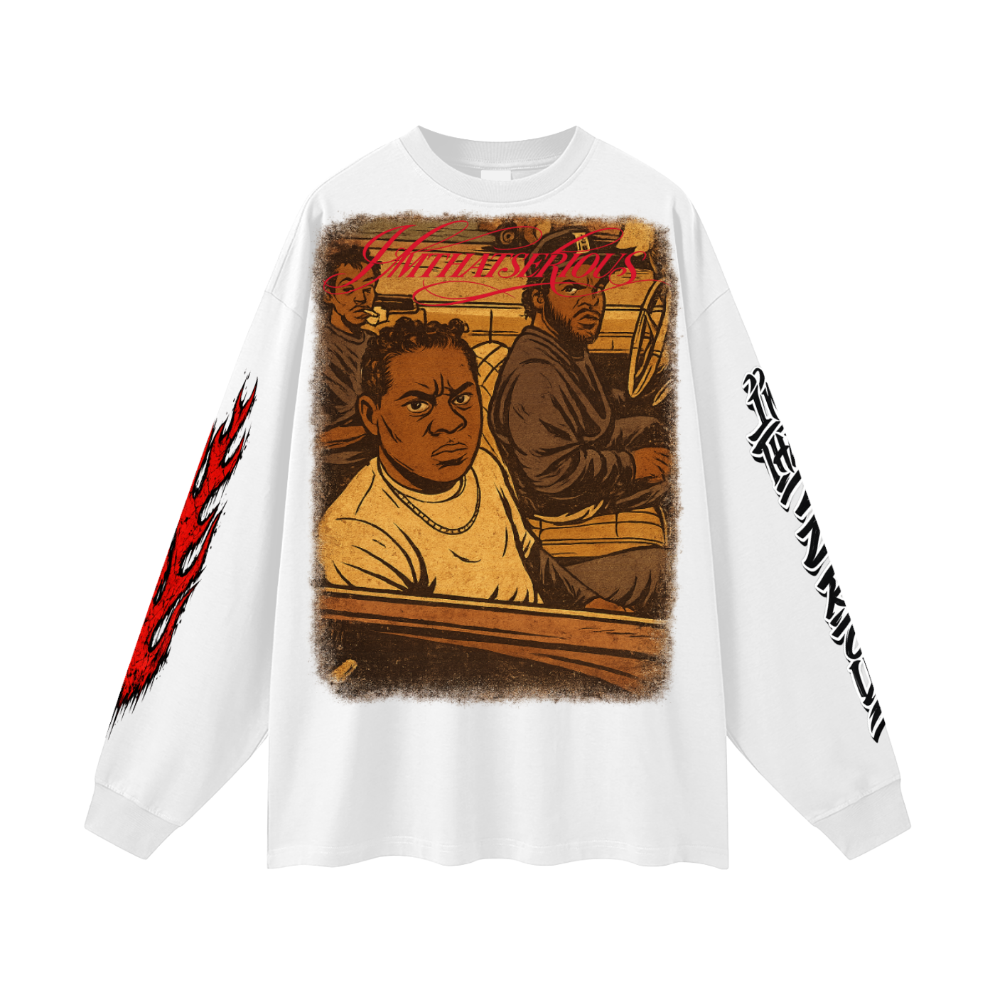 Oversized Unisex Long Sleeve T-Shirt