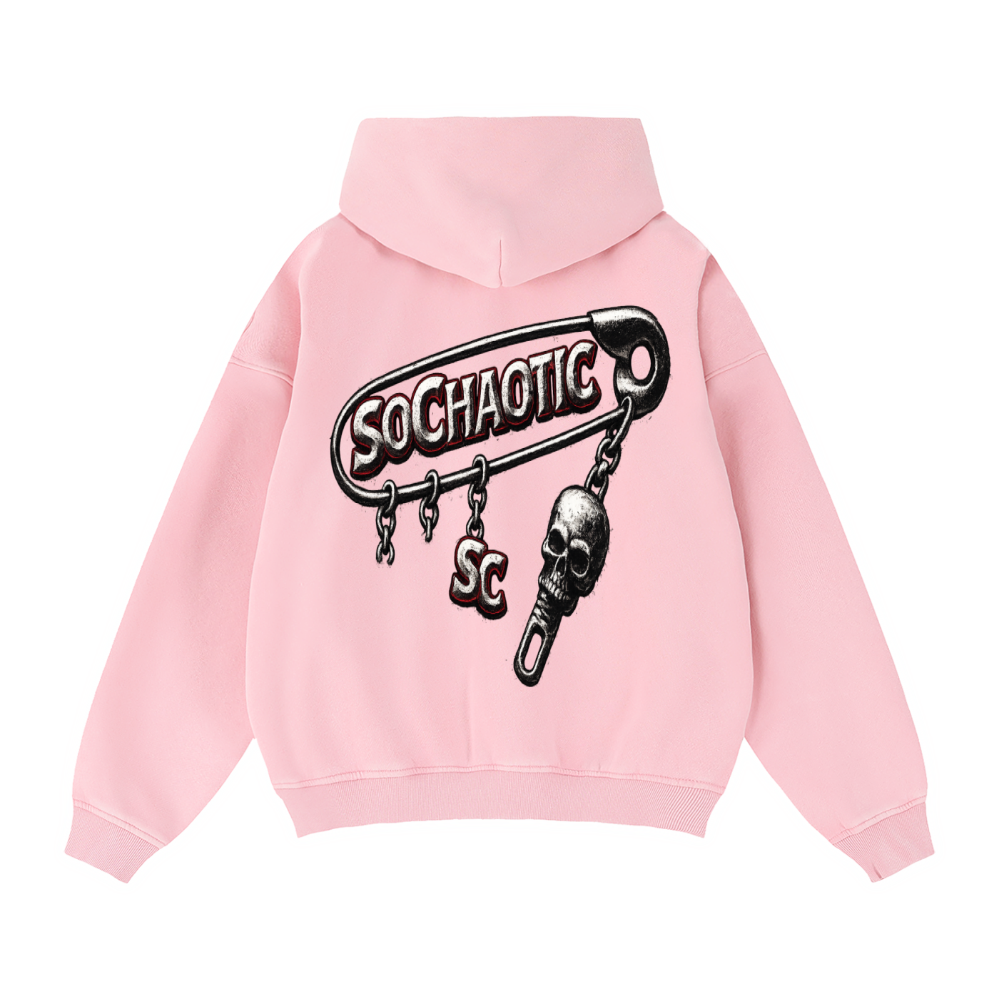 SoChaotic' Zip Fleece Hoodie