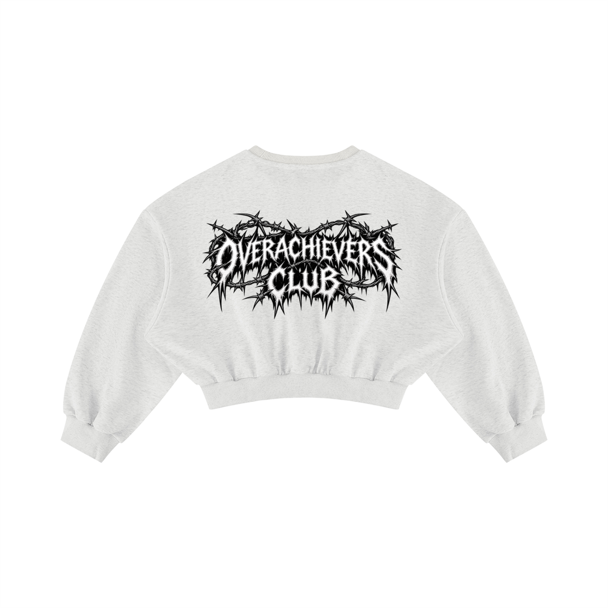 Nas' Women's Boxy Cropped Crewneck Sweatshirt
