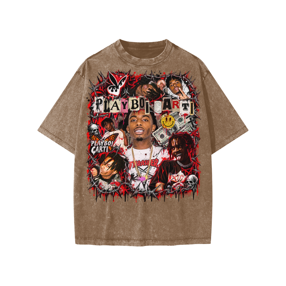 Carti' Snow Washed Kids' T-Shirt