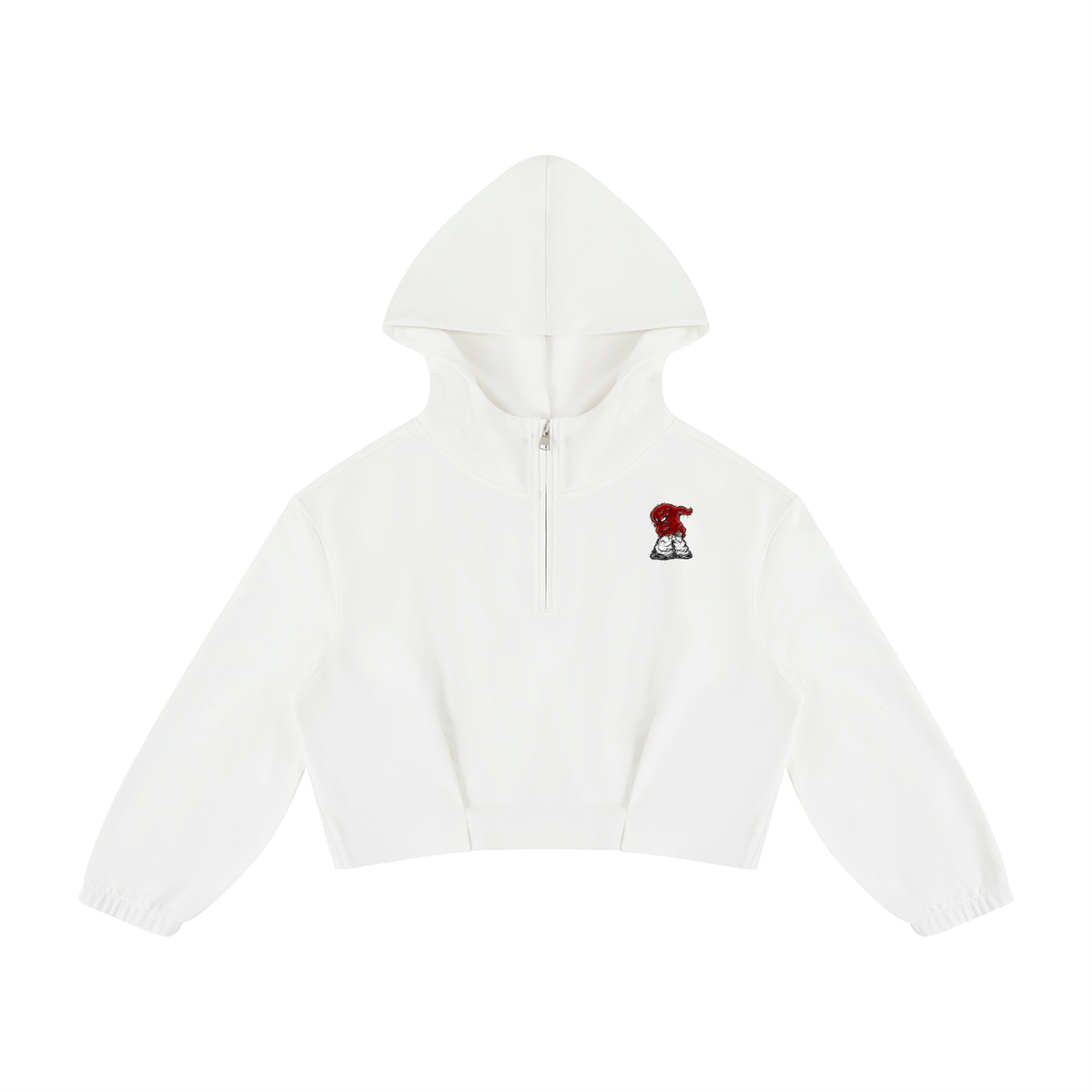 Overachievers Club' Women’s Boxy Quarter-Zip Hoodie