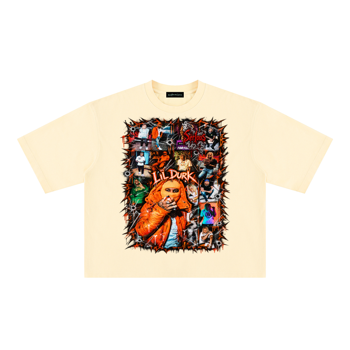 Durk' Mineral Wash Boxy T-Shirt