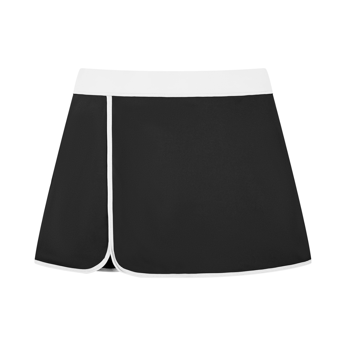 Women's Color Block A-Line Skirt