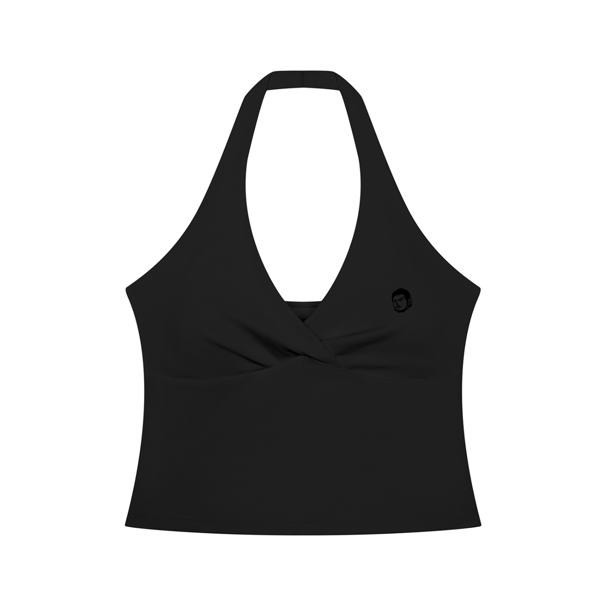 Women’s Ruched Halter Yoga Tank Top, Jacket & Leggings Fit