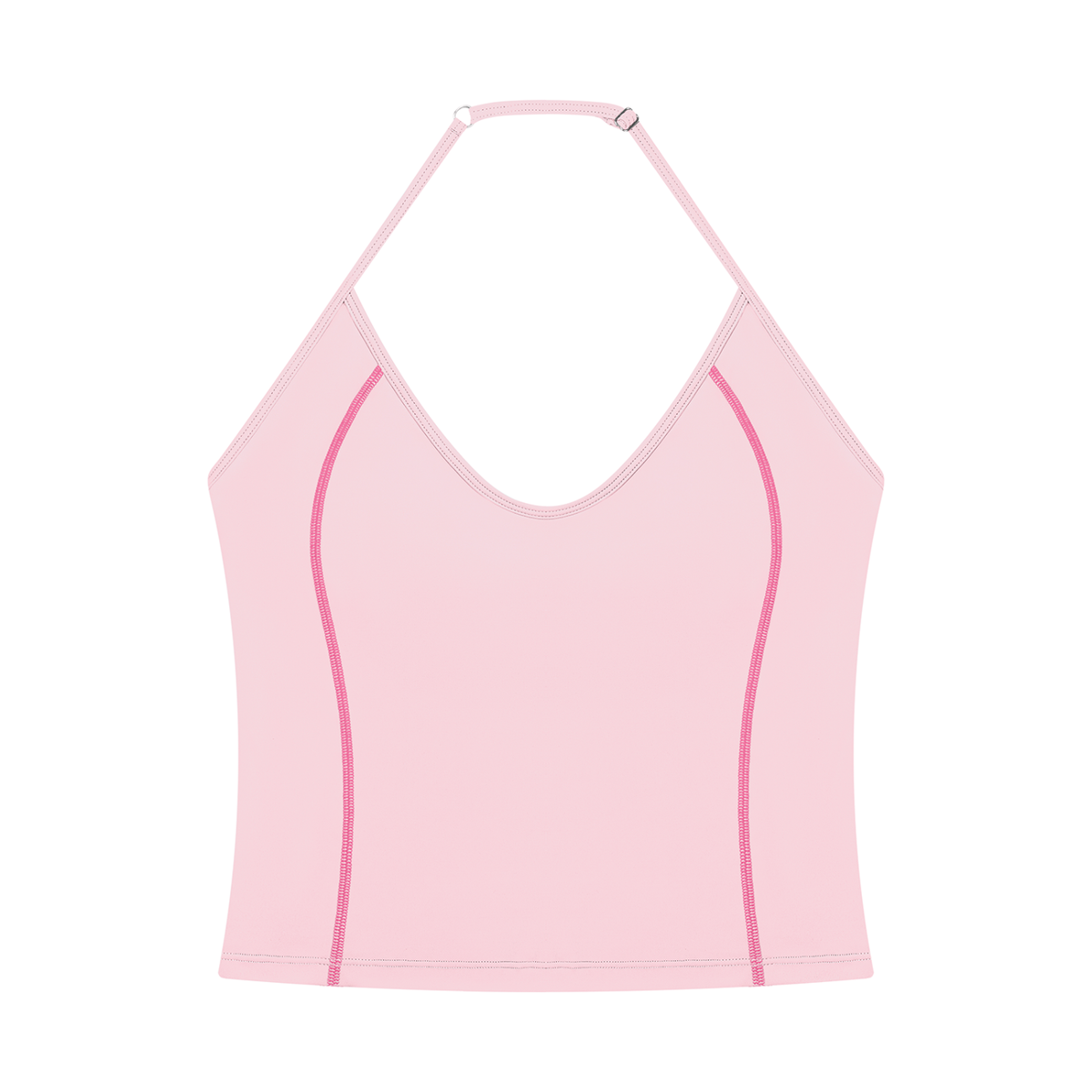 Women's Halter Neck Yoga Tank Top & Shorts Fit