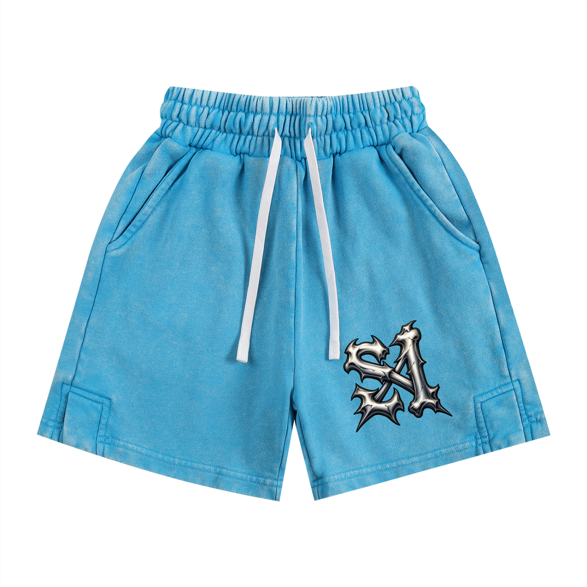 Serious1' Snow Washed Kids' T-Shirt & Shorts Fit