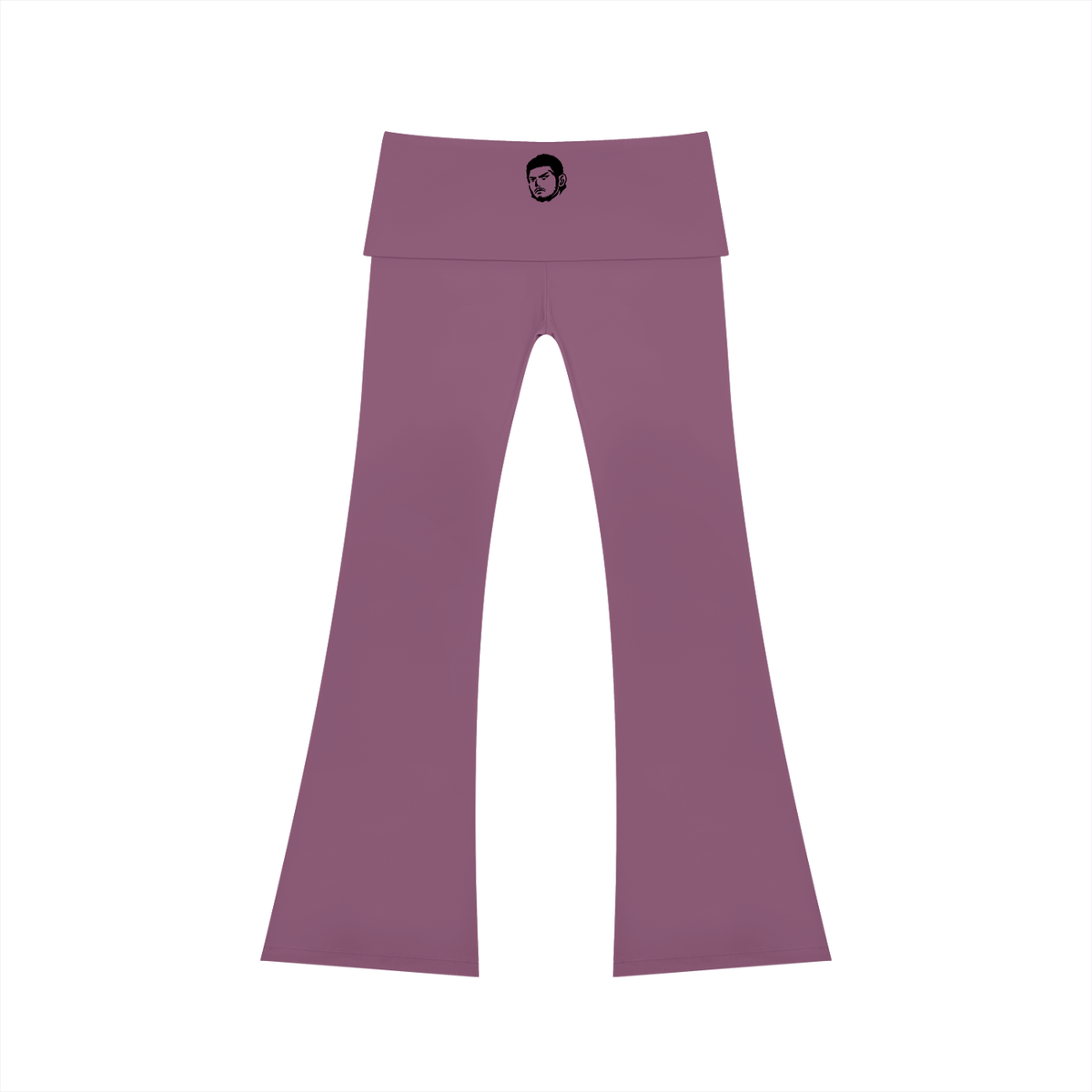 Women's High Rise Flared Yoga Pants & Bra