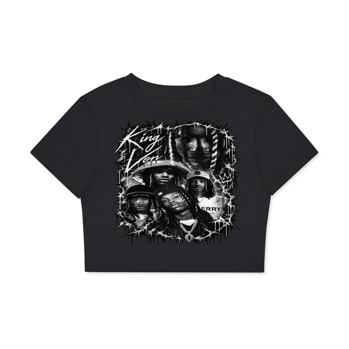 Von' Fitted Crop T-Shirt