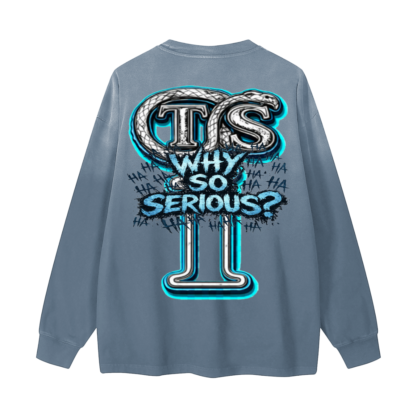 Gradient Washed Long Sleeve T-Shirt