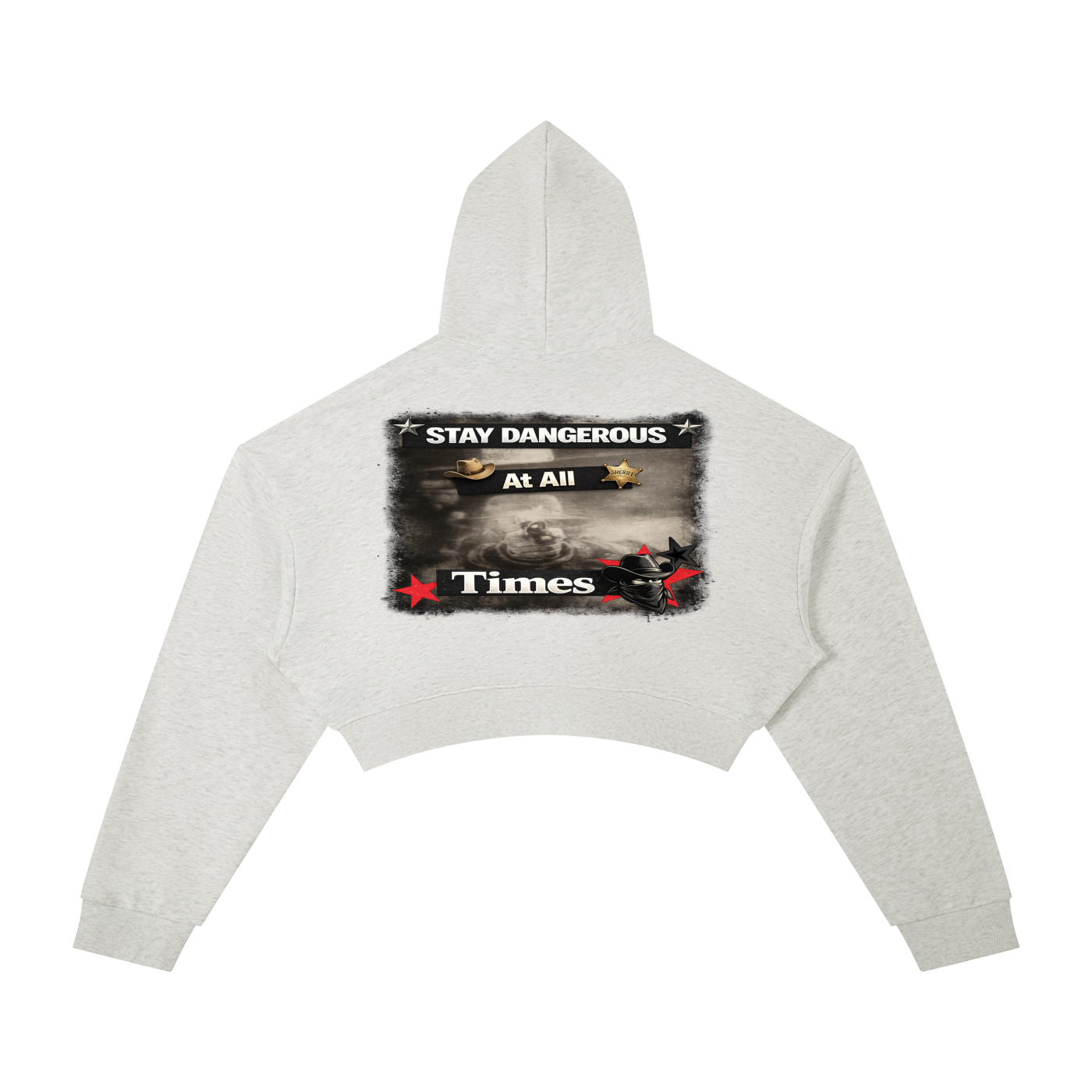 Essential Cropped Hoodie