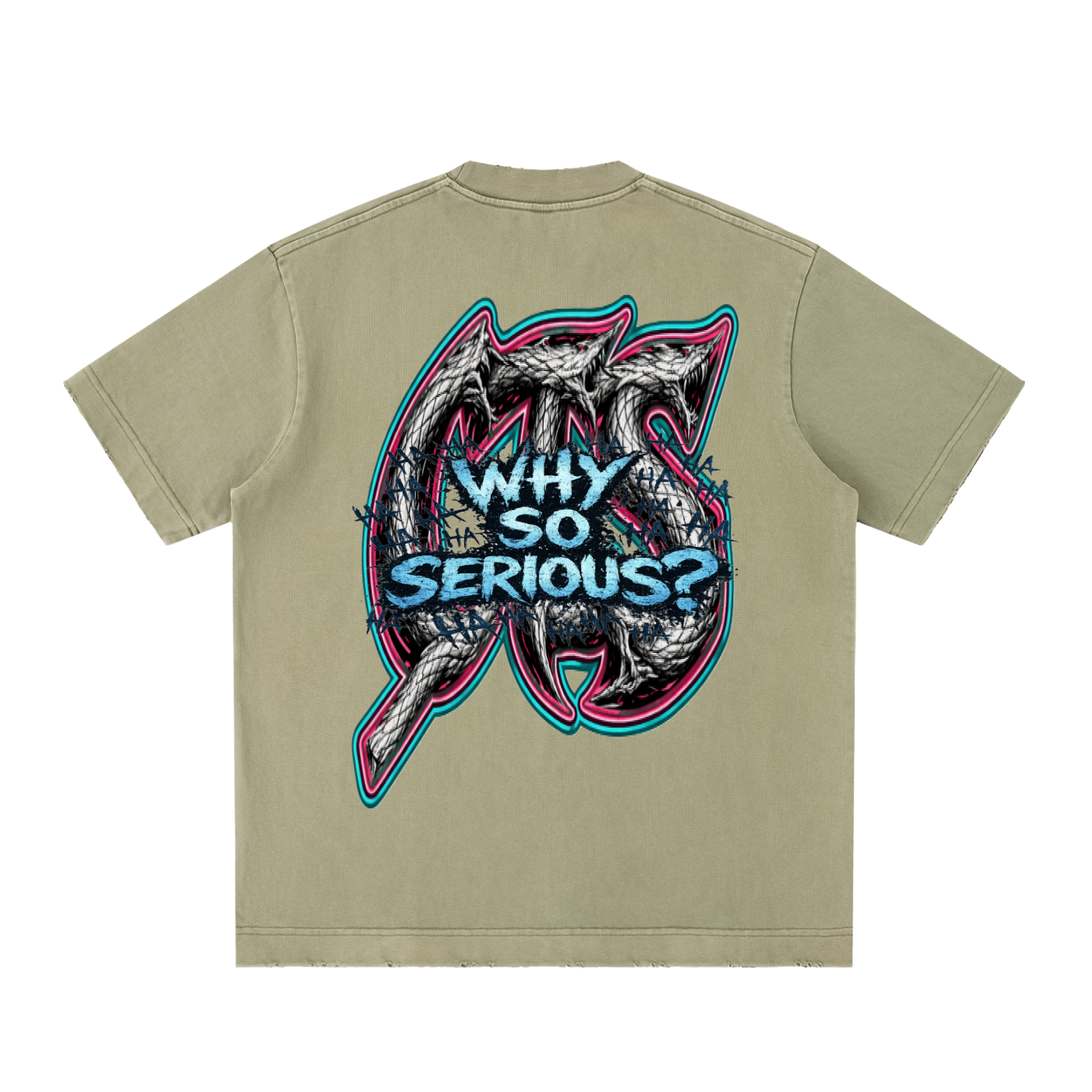 Heavyweight Vintage Washed Frayed T-Shirt