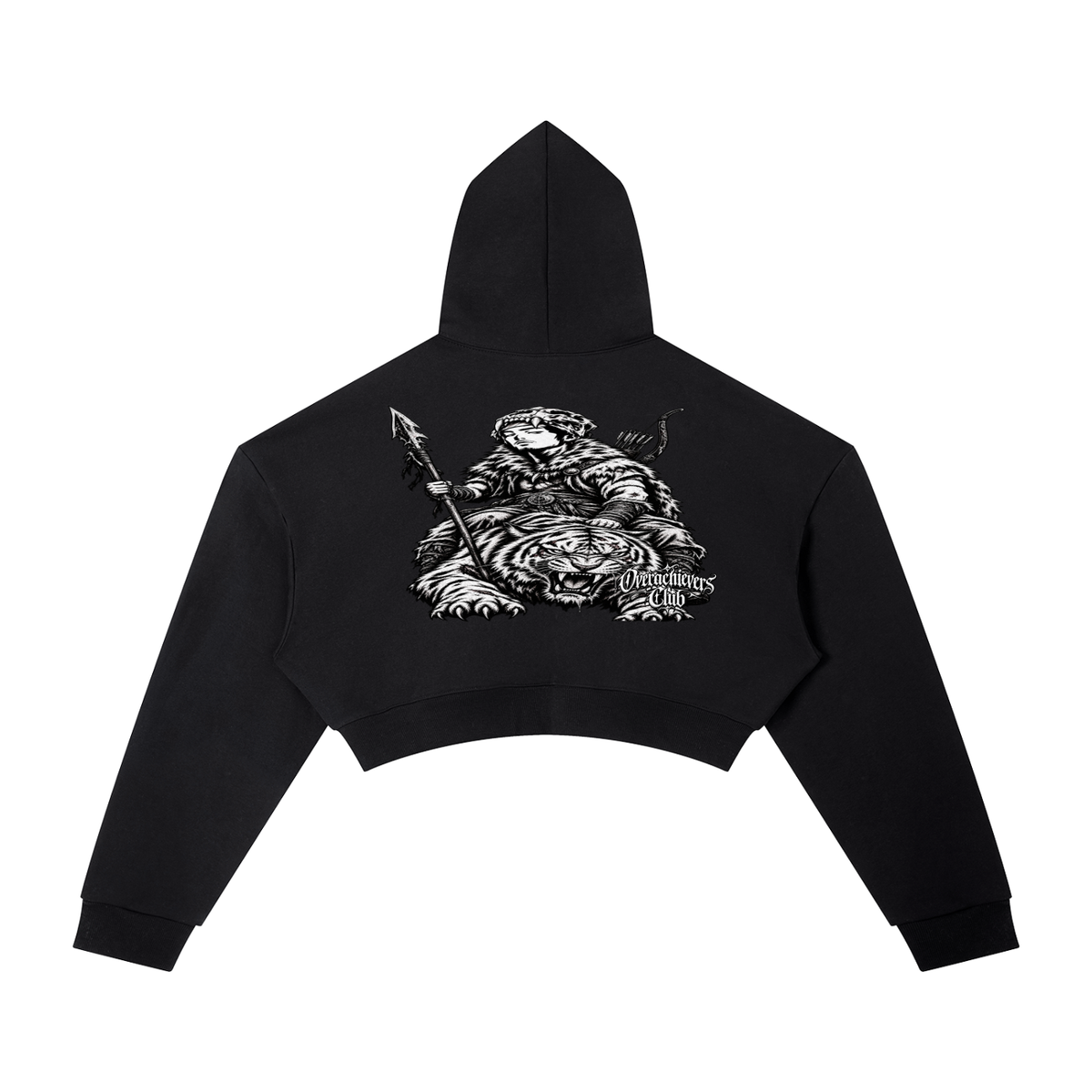 Overachievers Club' Cropped Hoodie, Sweatpants & Skirt