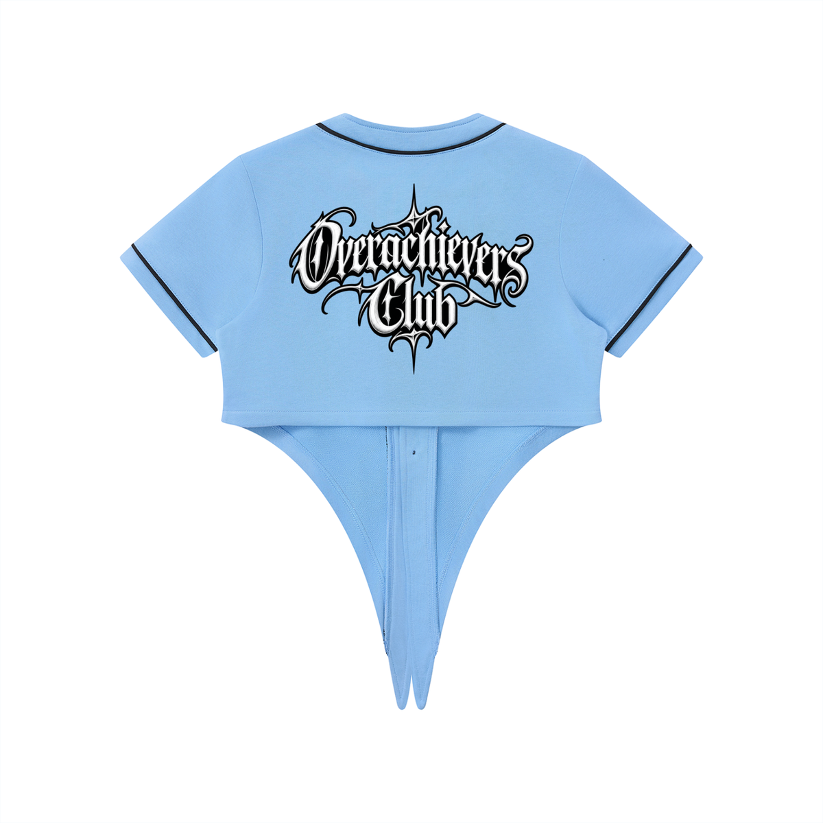 Overachievers Club' Women's Piping Baseball Jersey