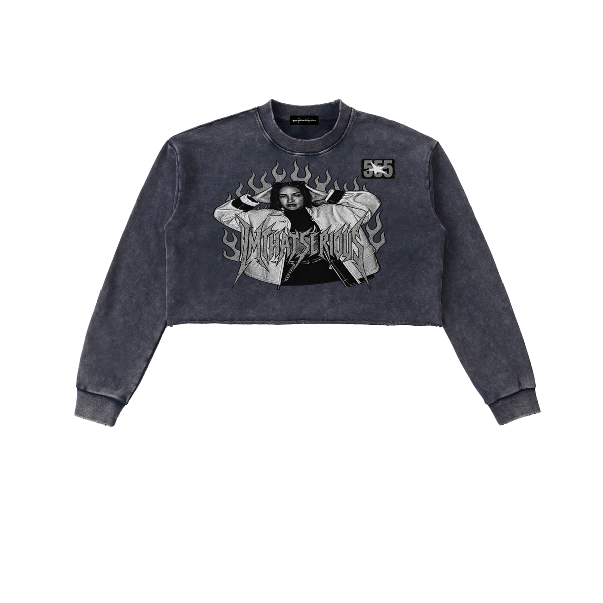 aaliyah,women,sweatshirt,cropped,imthatserious
