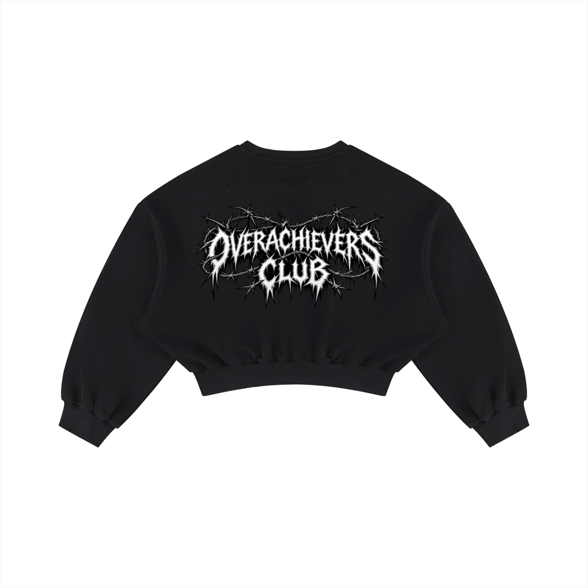 Nas' Women's Boxy Cropped Crewneck Sweatshirt