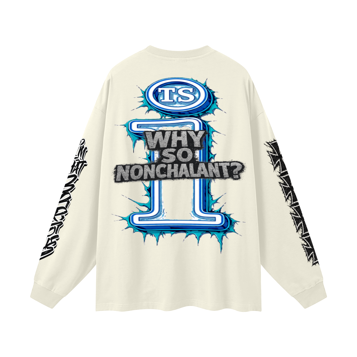 Oversized Unisex Long Sleeve T-Shirt