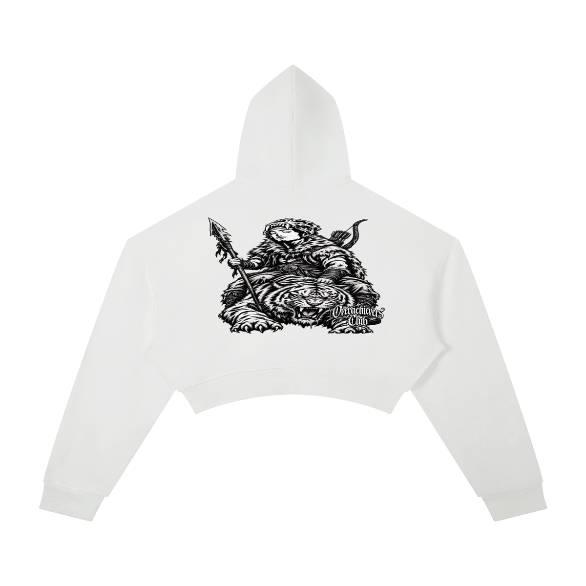 Overachievers Club' Cropped Hoodie, Sweatpants & Skirt