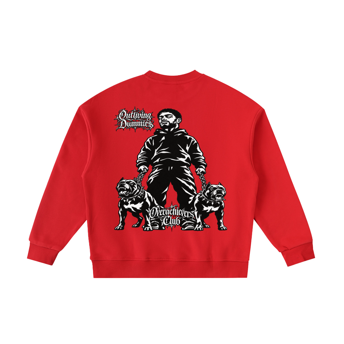 Overachievers Club' Fleece Kids' Crewneck Sweatshirt