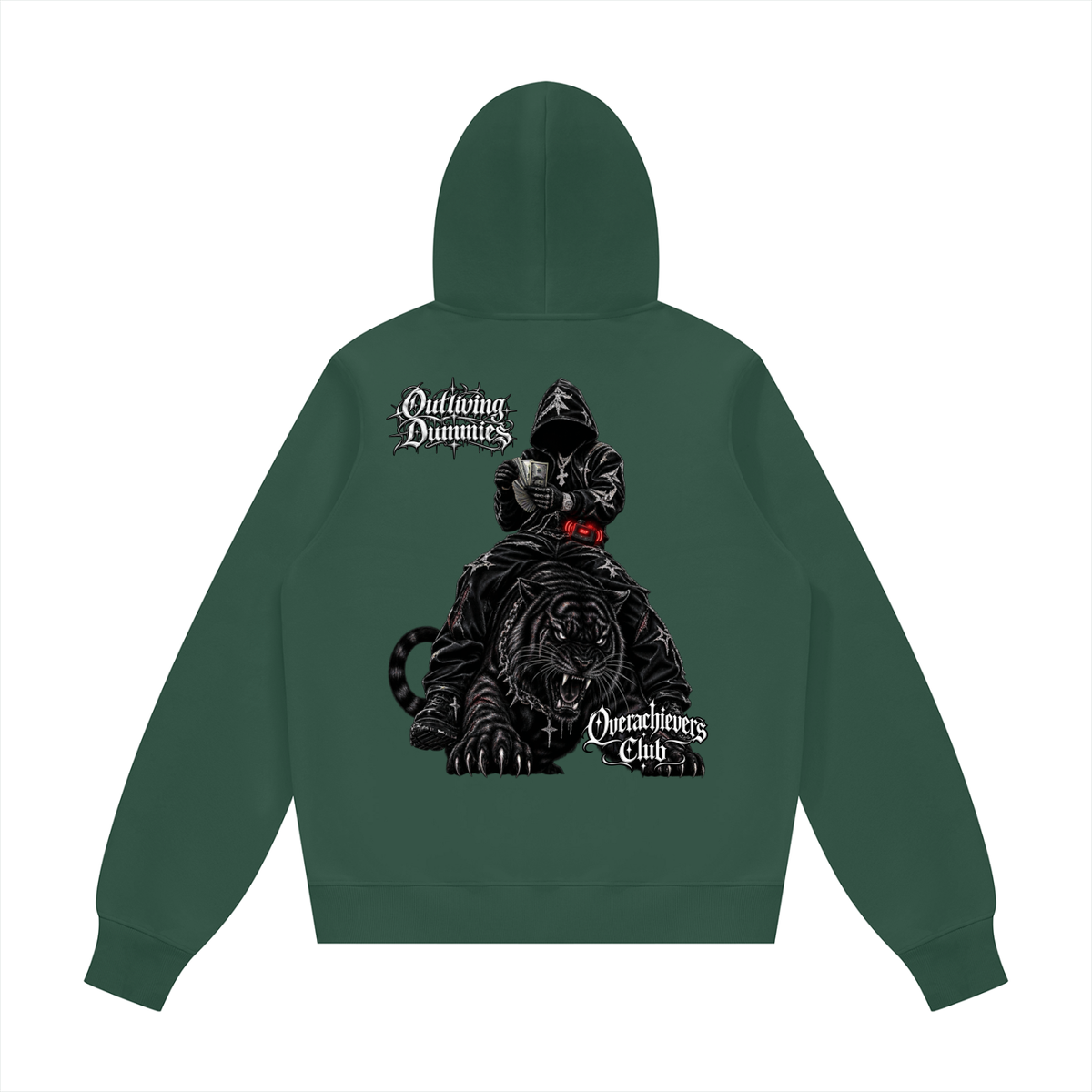 Overachievers Club' Oversized Boxy Fleece Hoodie, Sweatshirt, Sweatpant & Shorts Fit