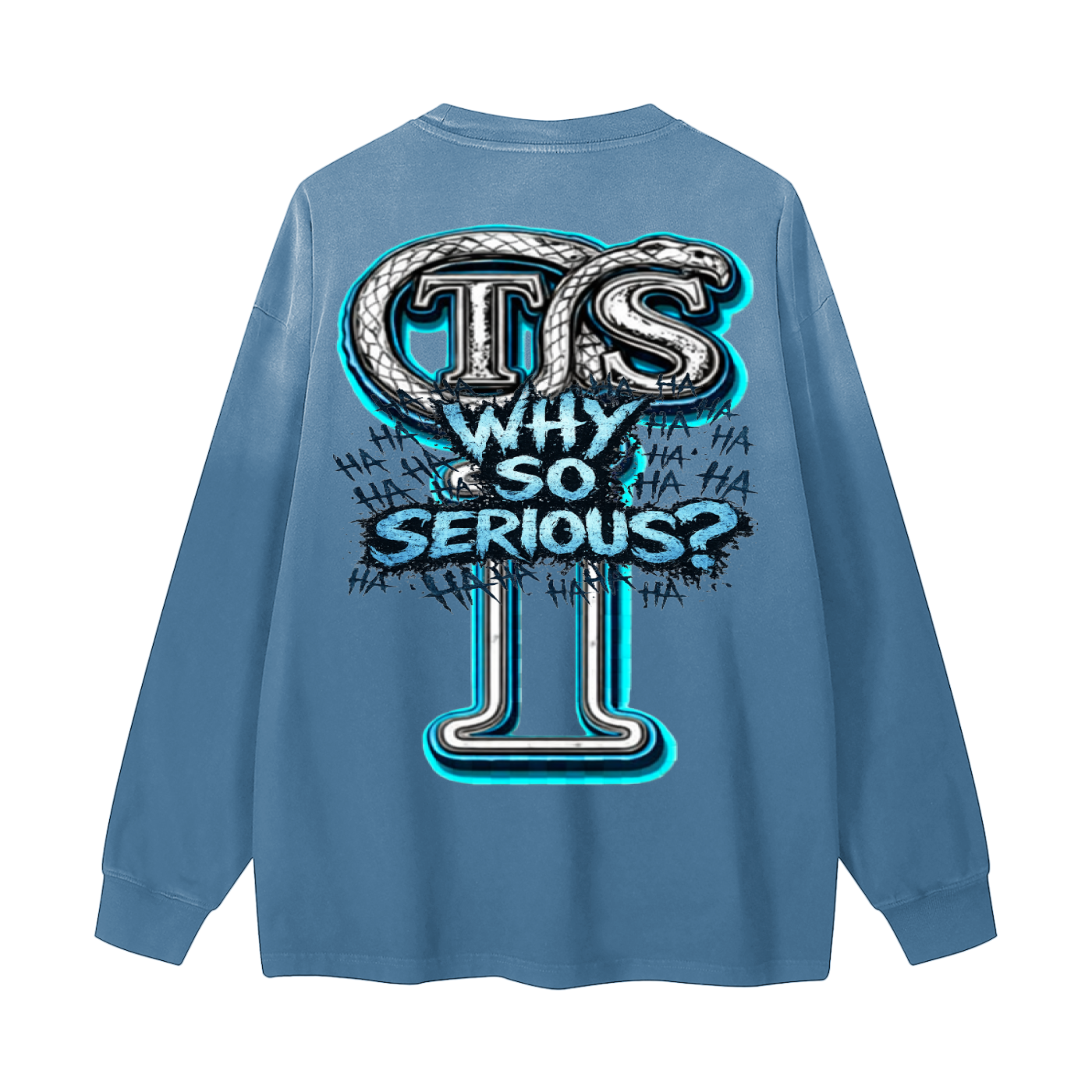 Gradient Washed Long Sleeve T-Shirt