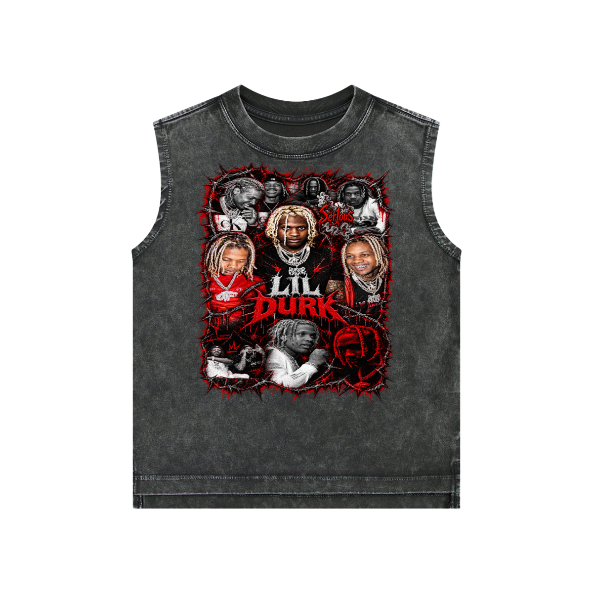 Durk' Snow Washed Kids' Tank Top